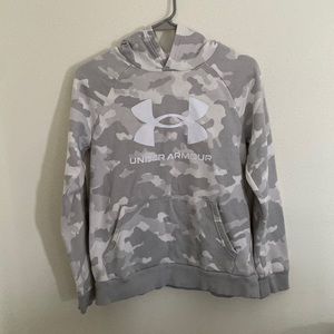 Youth Large Under Armour Camo Hoodie